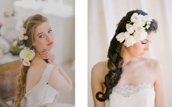Các kiểu tóc cô dâu đẹp cho đám cưới ở biển
